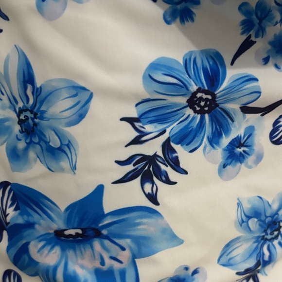 Blue Floral Tankini Set - Picture 3 of 5